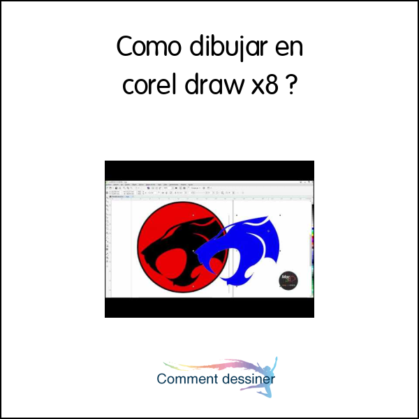 Como dibujar en corel draw x8